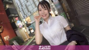 マジ軟派、初撮。 1691 ノリノリで奔放になってきたところをボディタッチしまくると…？ふしだらに乱れる新入社員は細身でプリケツE乳のエエ体！！